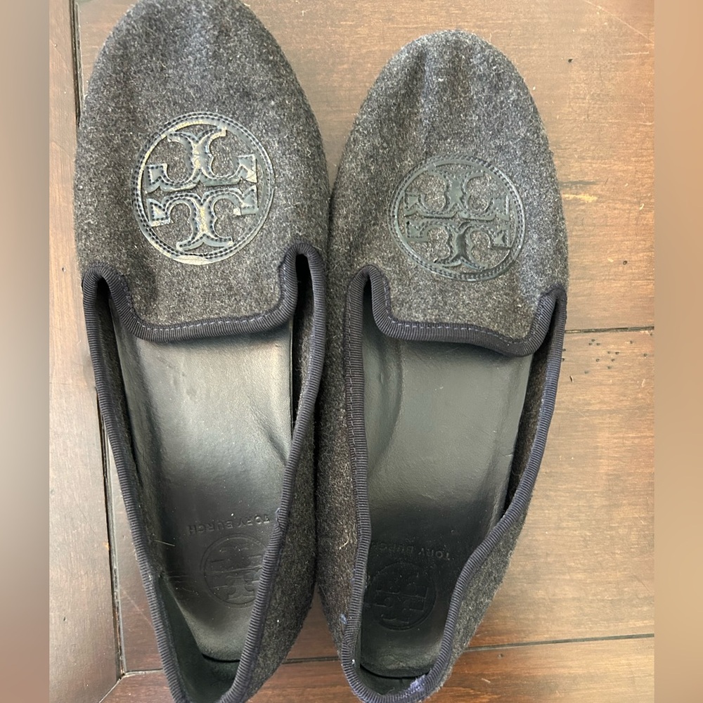 Tory Burch Wool Loafers